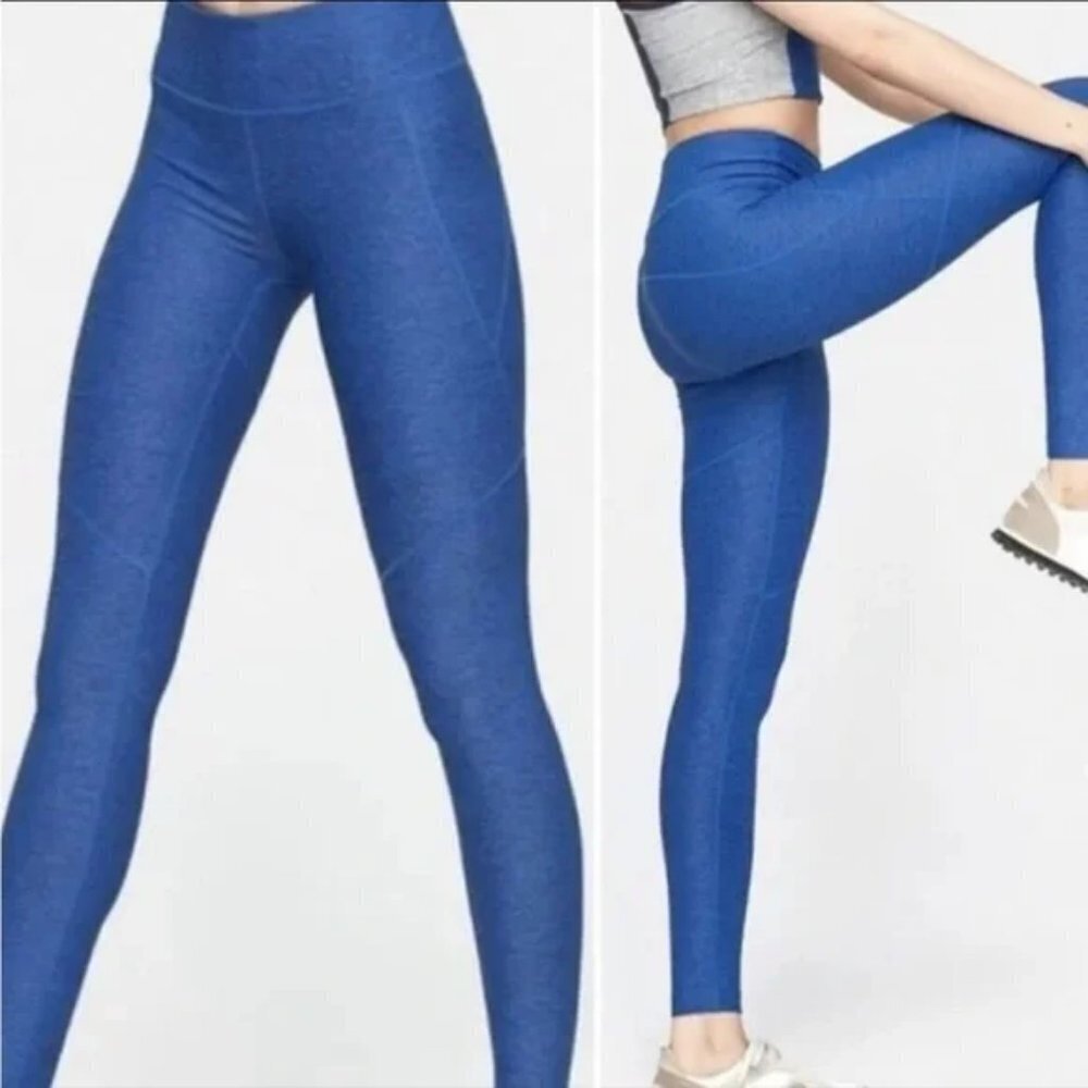 Outdoor‎ Voices Deep Sea Blue Heathered Leggings